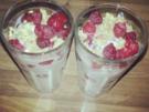 Joghurtcreme mit Himbeeren - Rezept