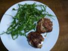 Italienische Frikadellen mit getrockneten Tomaten und Mozzarelle - Rezept