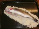 Wolfsbarsch (Loup de Mer) im Salzmantel - Rezept