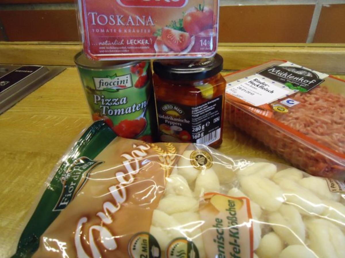 Gnocchi an Hack-Tomaten Sauce ala Toskana - Rezept - Bild Nr. 9