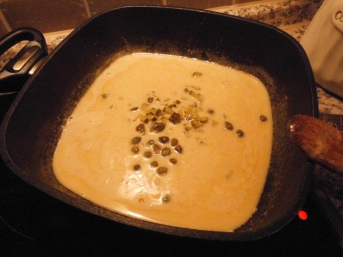 Koteletts mit Käse-Sahne-Soße>> - Rezept - Bild Nr. 4