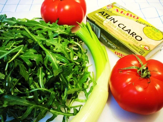 Rucolasalat mit Artischocken und Thunfisch ... - Rezept - Bild Nr. 2