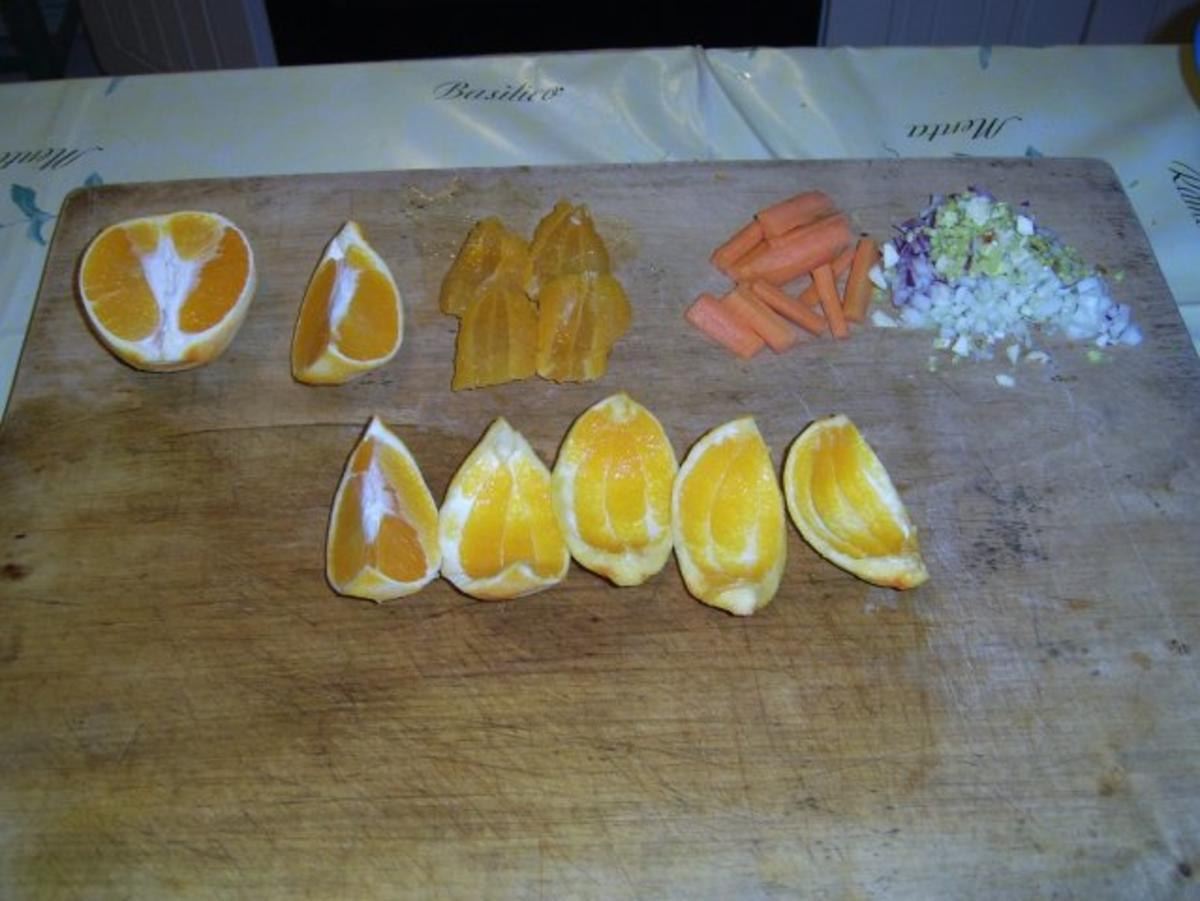Spanische Hackbällchen in Orangensauce - Rezept - Bild Nr. 3