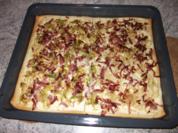 Flammkuchen auf 2. Arten nach Dieter´s Art - Rezept
