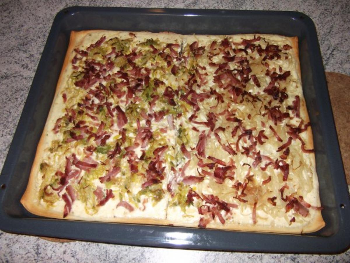 Bilder für Flammkuchen auf 2. Arten nach Dieter´s Art - Rezept