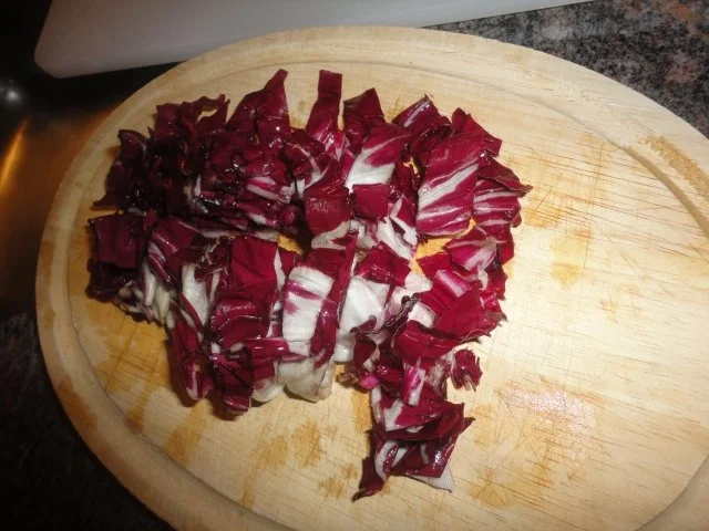 Curry Honig Hühnchen in Radiccio Sauce - Rezept - Bild Nr. 3