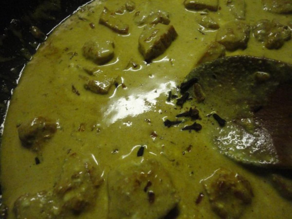 Curry Honig Hühnchen in Radiccio Sauce - Rezept - Bild Nr. 8