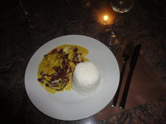 Curry Honig Hühnchen in Radiccio Sauce - Rezept - Bild Nr. 10