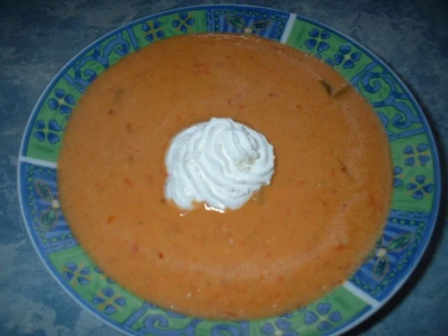 Paprikasüppchen-eigene Kreation- - Rezept