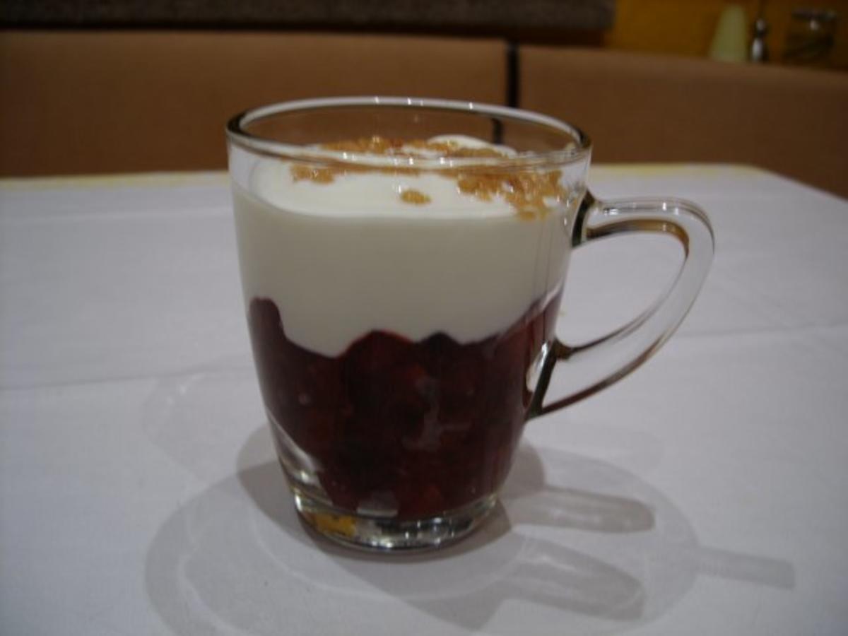 Dessert: Rote Grütze trifft Joghurt - Rezept - kochbar.de