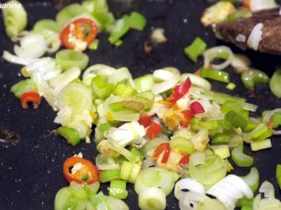 Reispfanne mit Garnelen und Avocado - Rezept - Bild Nr. 9