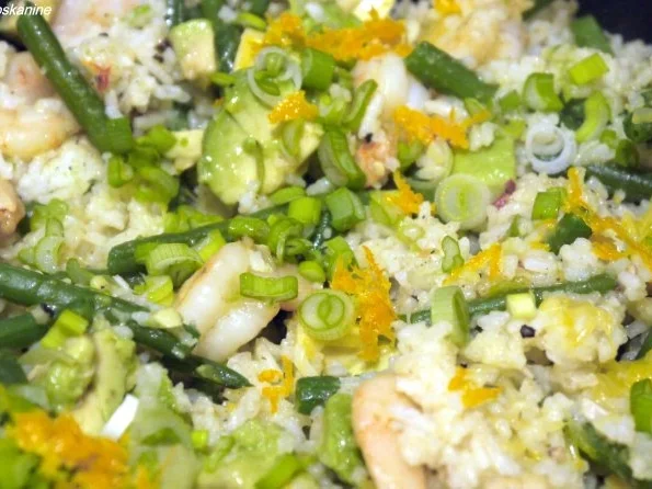 Reispfanne mit Garnelen und Avocado - Rezept - Bild Nr. 14