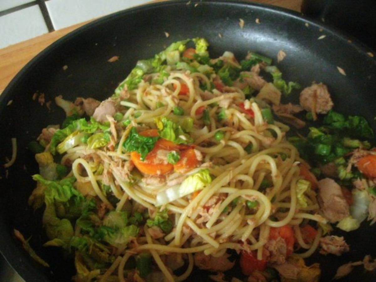 Spaghetti mit Thunfisch - Rezept - Bild Nr. 10
