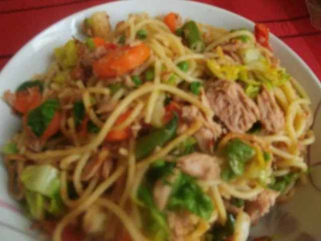 Rezept: Spaghetti mit Thunfisch Bild Nr. 12 Spaghetti mit Thunfisch - Rezept - Bild Nr. 12