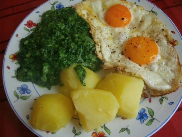 Rahmspinat mit Spiegelei - Rezept - Bild Nr. 6