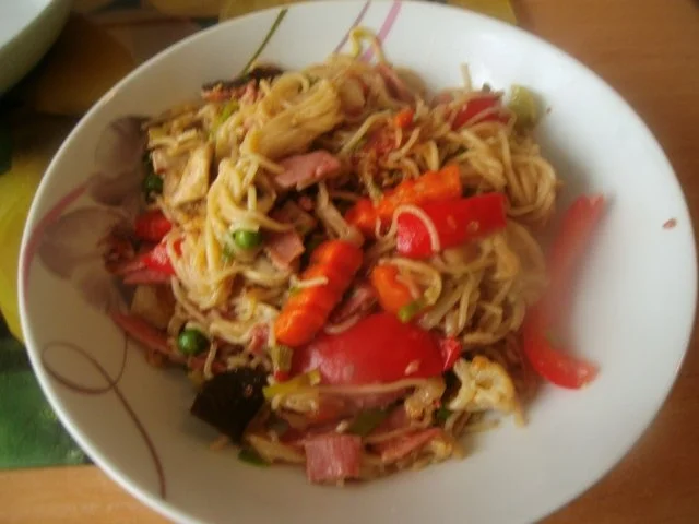 Nudelschinkenpfanne mit Gemüse - Rezept - Bild Nr. 9