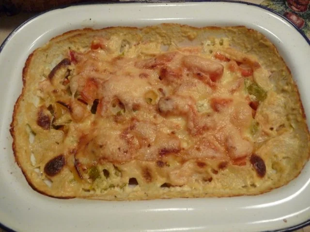 Abendbrot : Gemüseauflauf mit Käse überbacken - Rezept - Bild Nr. 2