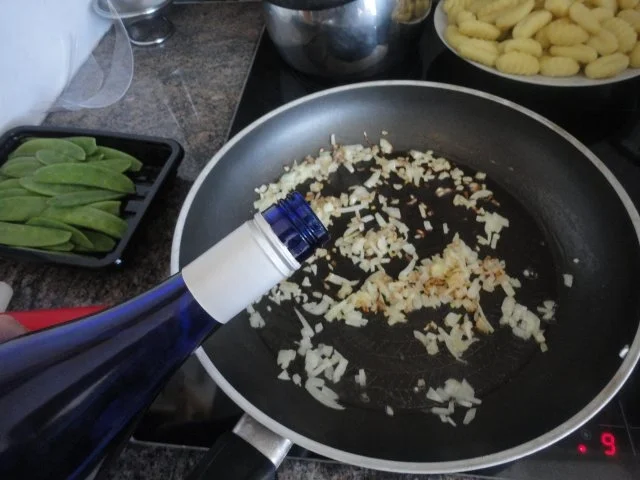 Gnocci in Zitronen Lachs Sahne - Rezept - Bild Nr. 3