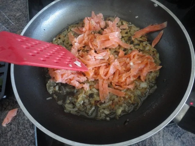 Gnocci in Zitronen Lachs Sahne - Rezept - Bild Nr. 4