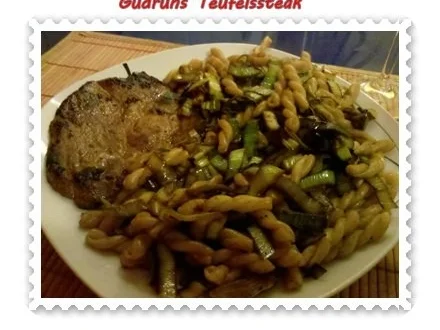 Fleisch: Gudruns Teufelssteak - Rezept