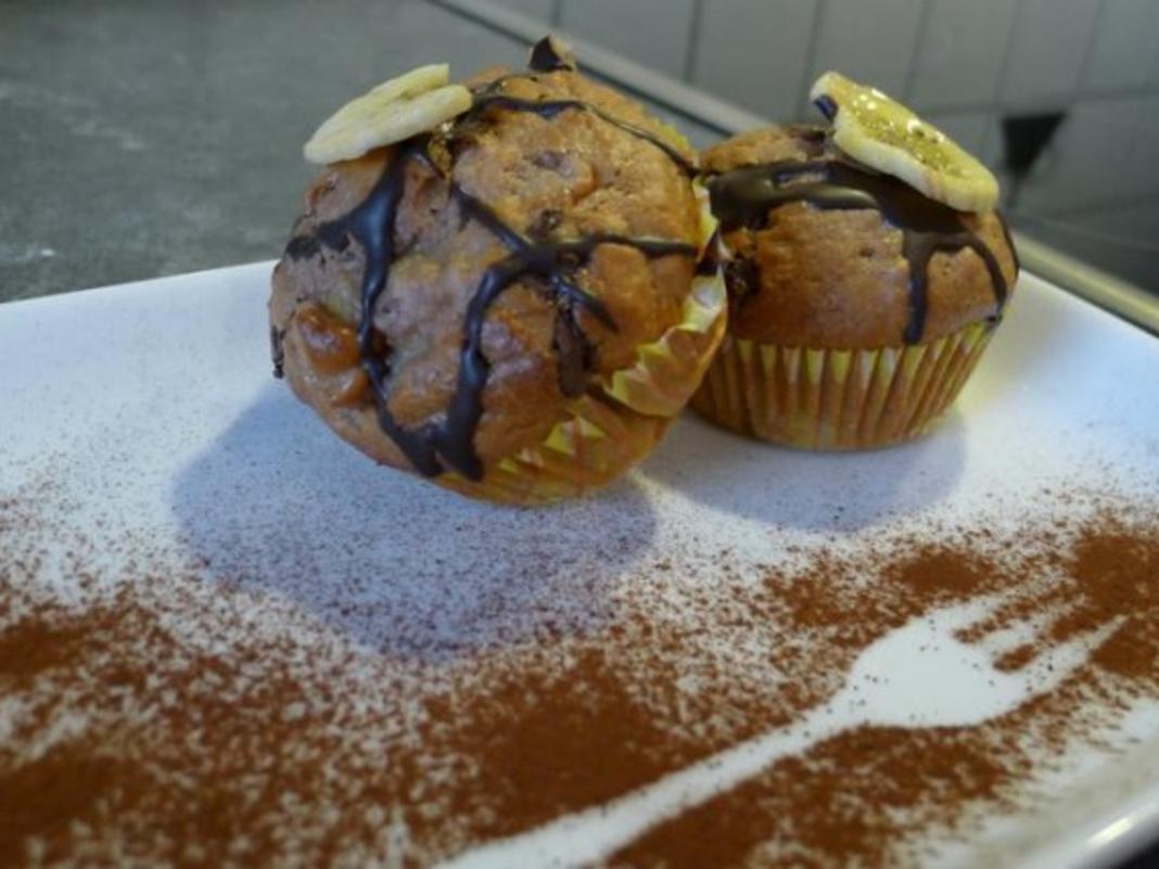 Schoko-Bananen-Muffins - Rezept mit Bild - kochbar.de
