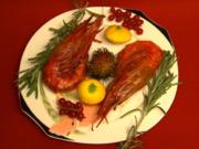 Arielles Freunde - Gambas und gefüllte Paprika (Jörg Krusche) - Rezept