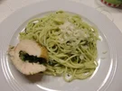 Spaghetti mit Spinatpesto à la Heiko - Rezept