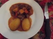 Paprika-Gulasch - Rezept
