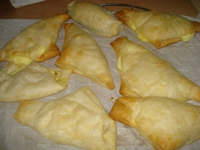 Griechische Käsedreiecke - Rezept