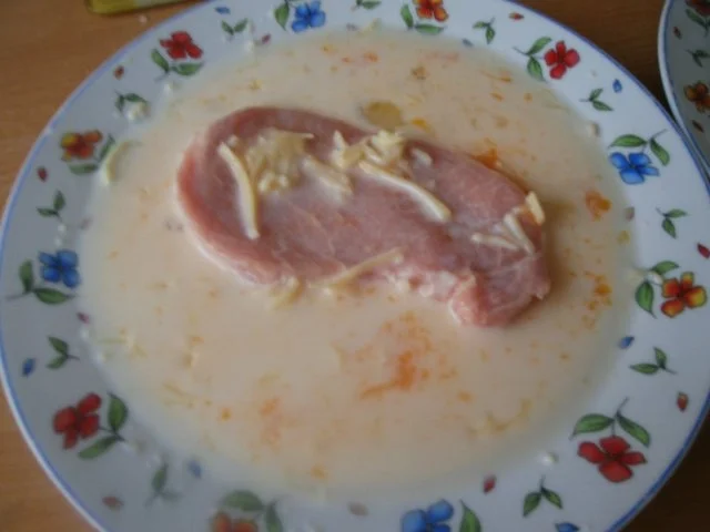 Minutensteaks in Paprikakäsesoße  und Backofenkartoffeln - Rezept - Bild Nr. 4