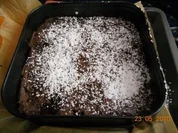 Kuchen:Schokokuchen innen noch flüssig - Rezept