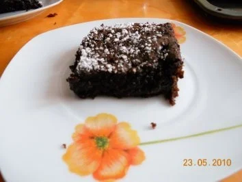 Kuchen:Schokokuchen innen noch flüssig - Rezept - Bild Nr. 2