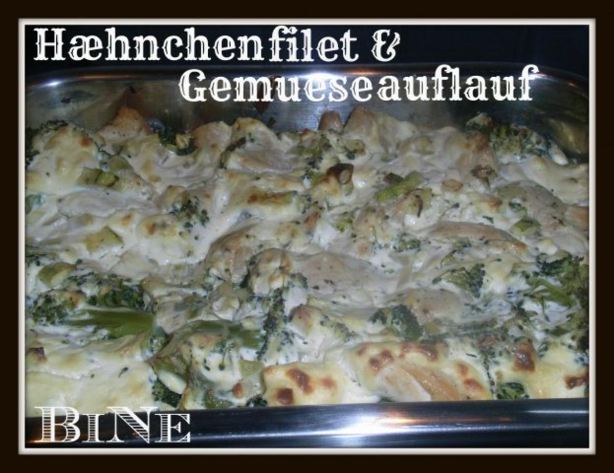 Bilder für BiNe` S HÆHNCHENFILET & GEMUESEAUFLAUF - Rezept