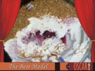 Philadelphia-Frischkäse-Creme mit Kirschen und Krokant - Rezept