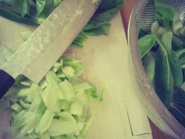 Pak-Choi-Tofu mit vietnamesischen Nudlsalat - Rezept - Bild Nr. 5