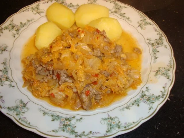 Rezept: schnelle Chinakohl-Hackpfanne schnelle Chinakohl-Hackpfanne - Rezept