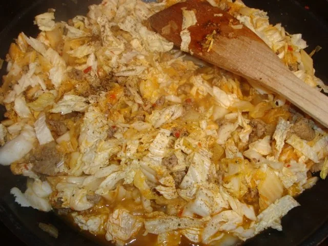 Rezept: schnelle Chinakohl-Hackpfanne Bild Nr. 6 schnelle Chinakohl-Hackpfanne - Rezept - Bild Nr. 6