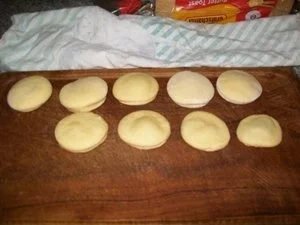 Kleingebäck: "kräppel" oder auch Berliner genannt, - Rezept - Bild Nr. 3