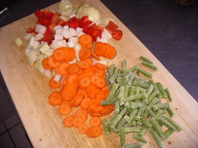 Buttergemüse im Schweinefiletring - Rezept - Bild Nr. 2