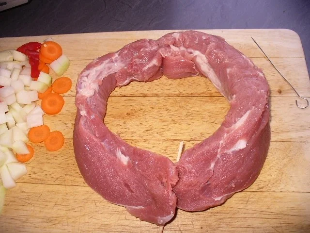 Buttergemüse im Schweinefiletring - Rezept - Bild Nr. 3