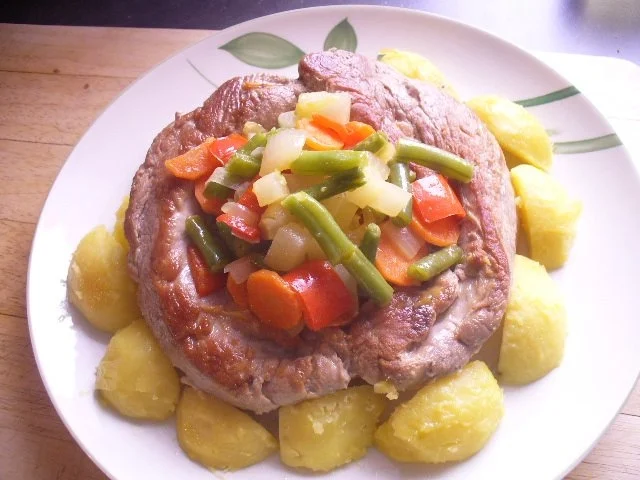 Buttergemüse im Schweinefiletring - Rezept - Bild Nr. 5