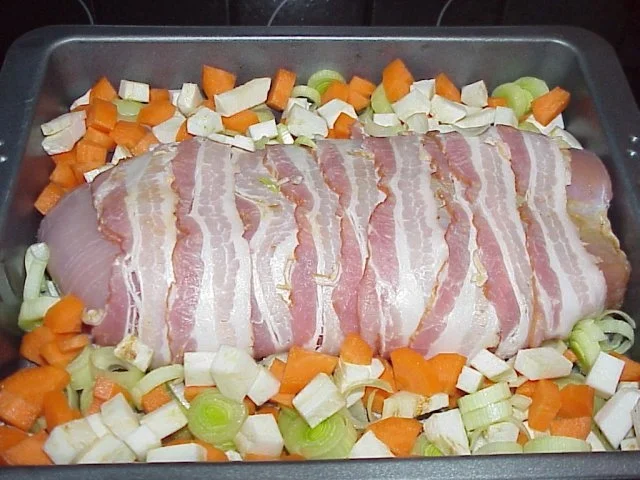 Rezept: Putenbraten mit Pfeffersoße Putenbraten mit Pfeffersoße - Rezept