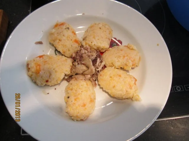 Hühnerbrühe mit Reisnockerln - Rezept