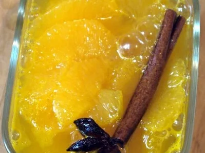 Schoko-Grieß-Flammerie mit Gewürzorangen - Rezept - Bild Nr. 12