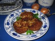 Gewiegtskließel mit brauner Zwiebel - Rezept
