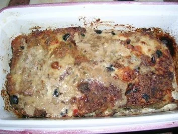 Hackbraten, die etwas andere Variante  mit ein wenig Urlaubsfeeling + Sauce Gribiche - Rezept - Bild Nr. 4