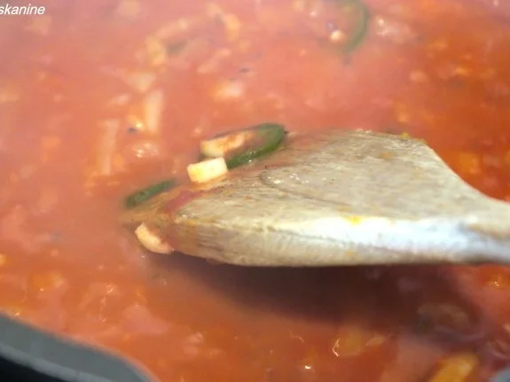 Rezept: Ravioli mit Gorgonzola-Füllung, dazu eine einfache Tomatensauce Bild Nr. 7 Ravioli mit Gorgonzola-Füllung, dazu eine einfache Tomatensauce - Rezept - Bild Nr. 7