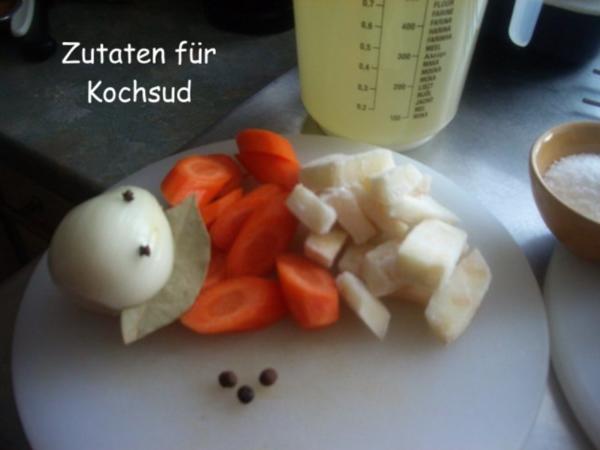 Schweinebäckchen mit lauwarmen Kartoffelsalat und Bacon - einfach - von ...