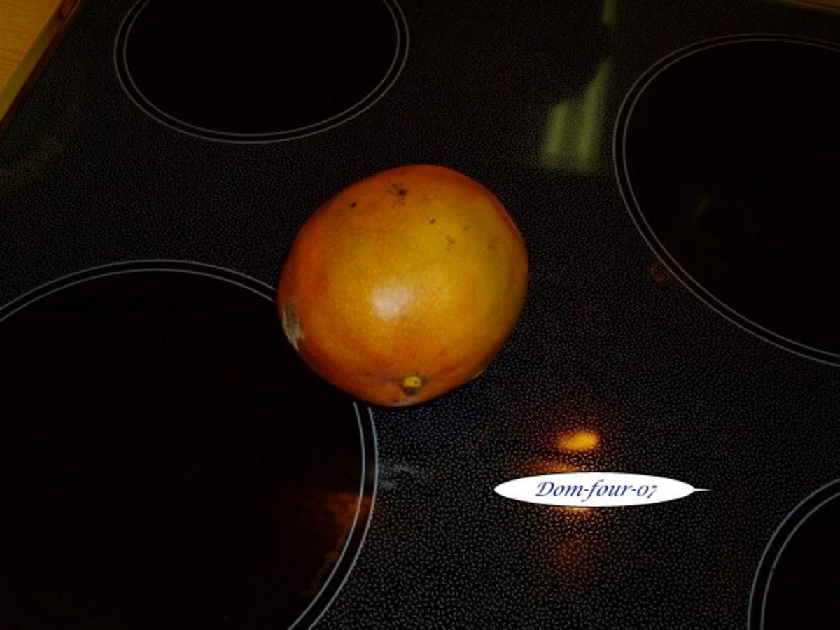 Vanillesahne im Florentinertörtchen & Schoko-Orangen-Sahne mit Mangoscheiben als Törtchen - Rezept - Bild Nr. 9
