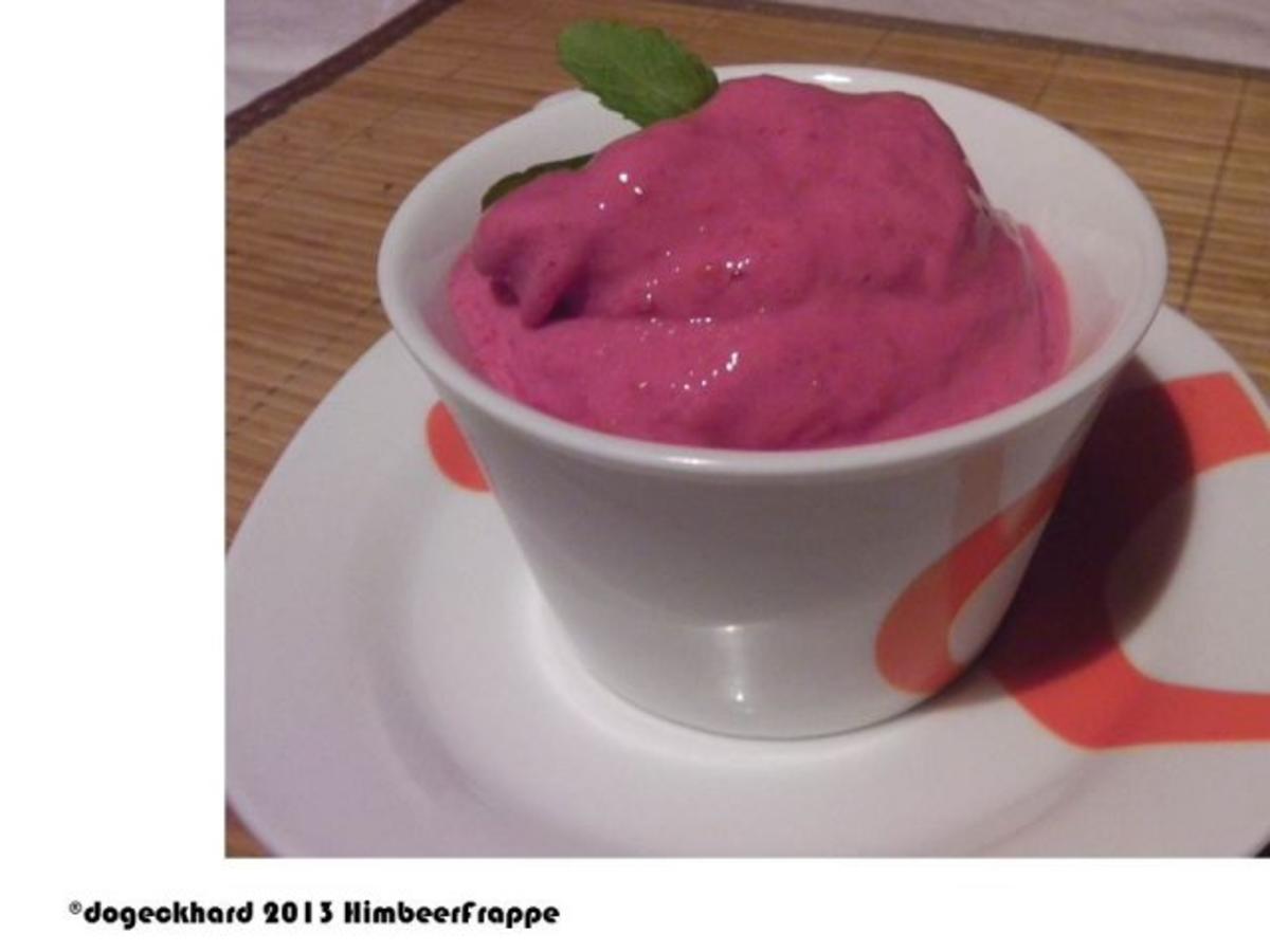 Himbeereis Typ Frappe - schnell &amp; einfach - von dogeckhard